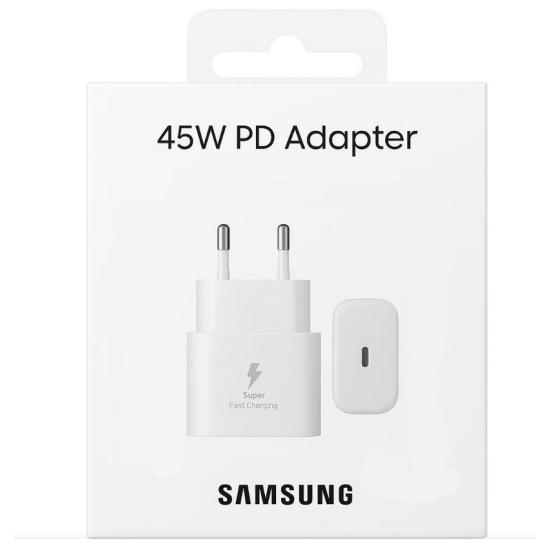 Samsung Φορτιστής Χωρίς Καλώδιο με Θύρα USB-C 45W Delivery White