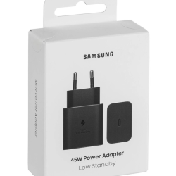 Samsung Φορτιστής Χωρίς Καλώδιο με Θύρα USB-C 45W Μαύρος