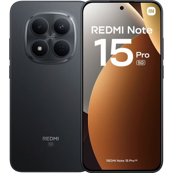 Xiaomi Redmi Note 15 Pro 5G NFC Dual SIM (8GB/256GB) Black