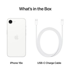 Apple iPhone 16e 5G (256GB) White