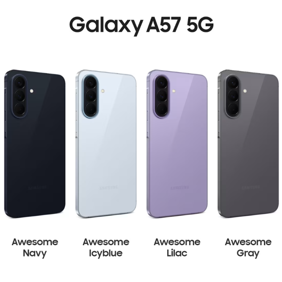 Samsung Galaxy A57 5G Dual SIM (8GB/256GB) Awesome Gray