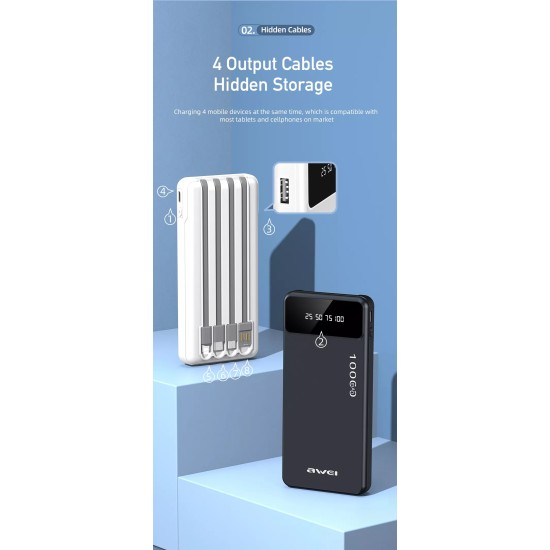 Awei P131k 1000mAh Power Bank