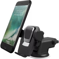 Βάση Κινητού Αυτοκινήτου Universal Car & Desk Mount Easy One Touch με Ρυθμιζόμενα Άγκιστρα