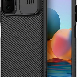 Nillkin Camshield Back Cover Πλαστικό Μαύρο (Redmi Note 10 Pro)