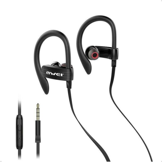 Awei ES-160I In-ear Handsfree με Βύσμα 3.5mm Μαύρο