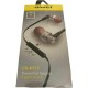 Awei ES10TY In-ear Handsfree με Βύσμα 3.5mm Ασημί