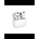 Pavareal P4 In-ear Bluetooth Handsfree Ακουστικά με Θήκη Φόρτισης Λευκά