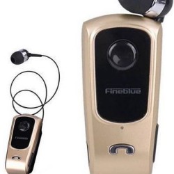 Fineblue F920 In-ear Bluetooth Handsfree Χρυσό
