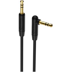 Borofone Καλώδιο 3.5mm male - 3.5mm male Μαύρο 1m (BL4)