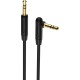 Borofone Καλώδιο 3.5mm male - 3.5mm male Μαύρο 1m (BL4)
