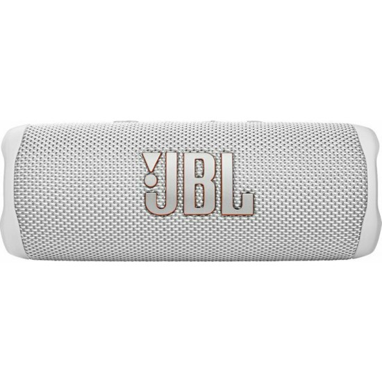 JBL Flip 6 Αδιάβροχο Ηχείο Bluetooth 30W με Διάρκεια Μπαταρίας έως 12 ώρες Λευκό