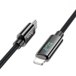 Hoco USB-C to Lightning Cable Μαύρο