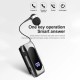 K55 αναδιπλούμενο καλώδιο BT5.2 Smart In-ear Single Sports Earphone (Γκρι)
