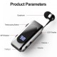Borofone K58 In-ear Bluetooth Handsfree Ακουστικό Πέτου Μαύρο