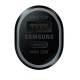 Samsung Φορτιστής Αυτοκινήτου Μαύρος με Θύρες: 1xUSB 1xType-C