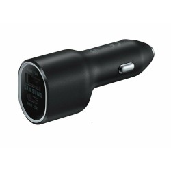Samsung Φορτιστής Αυτοκινήτου Μαύρος με Θύρες: 1xUSB 1xType-C