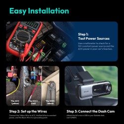 Hardwire Kit DDPAI for Dash Cam E3 / Mini5 / N3 Pro / N3 / Z40 / Z50