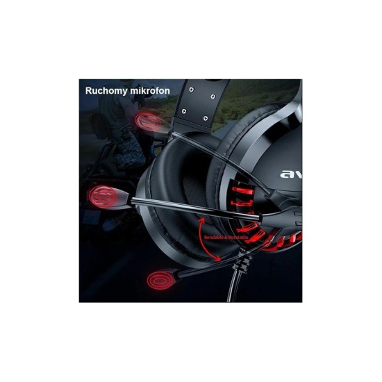 Awei ES-770i Over Ear Gaming Headset (3.5mm / USB)