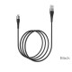 Borofone BX32 Braided USB 2.0 to micro USB Cable Μαύρο 1m