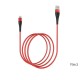 Borofone BX32 Braided USB 2.0 to micro USB Cable Κόκκινο 1m