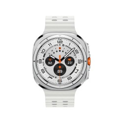 Samsung Galaxy Watch Ultra Titanium 47mm Αδιάβροχο με eSIM και Παλμογράφο (Titanium White)