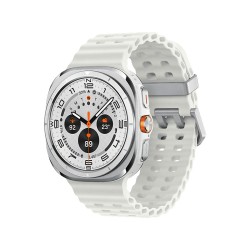 Samsung Galaxy Watch Ultra Titanium 47mm Αδιάβροχο με eSIM και Παλμογράφο (Titanium White)