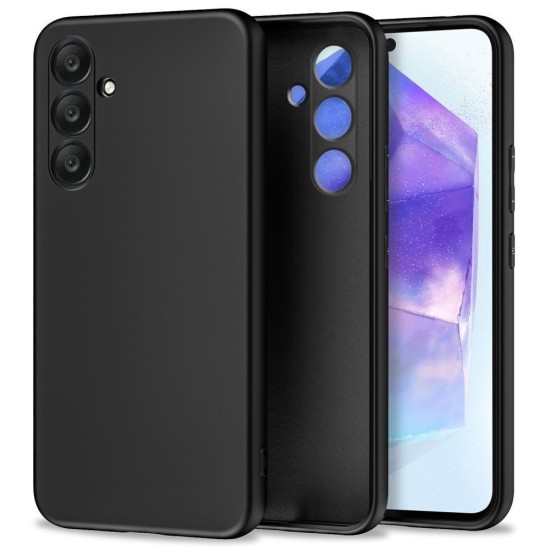 Back Cover Σιλικόνης Μαύρο (Galaxy A55)