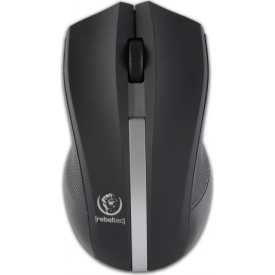 Rebeltec Galaxy Ασύρματο Ποντίκι Black/Silver