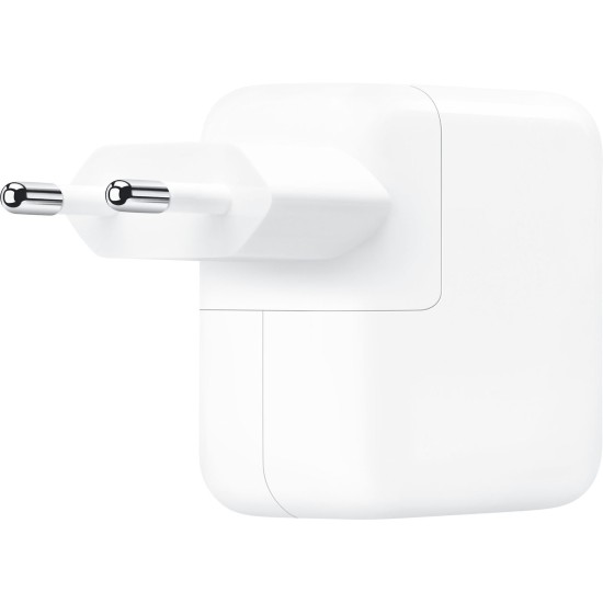 Apple Φορτιστής Χωρίς Καλώδιο με 2 Θύρες USB-C 35W Λευκός (Power Adapter)