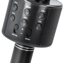 Forever Ασύρματο Μικρόφωνο Karaoke BMS-300 σε Μαύρο Χρώμα