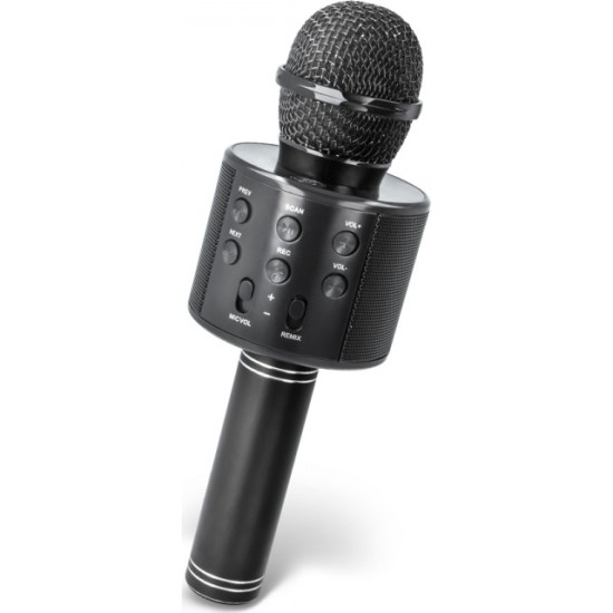 Forever Ασύρματο Μικρόφωνο Karaoke BMS-300 σε Μαύρο Χρώμα