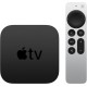Apple TV Box TV 4K 4K UHD με WiFi και 64GB Αποθηκευτικό Χώρο με Λειτουργικό tvOS και Siri