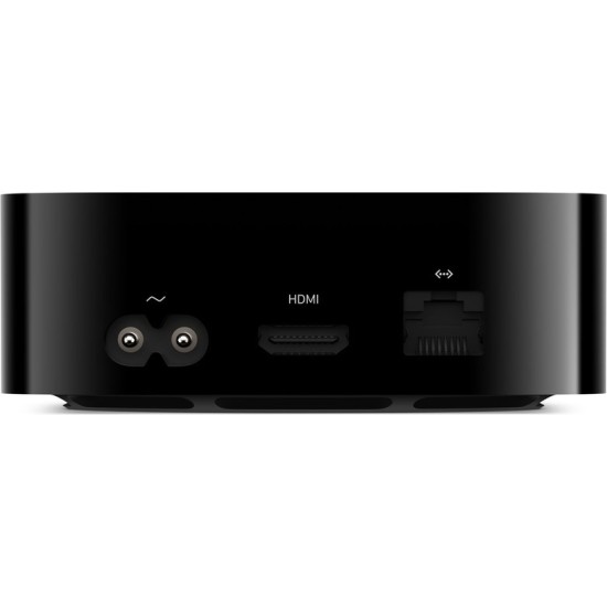 Apple TV Box TV 4K 4K UHD με WiFi και 64GB Αποθηκευτικό Χώρο με Λειτουργικό tvOS και Siri