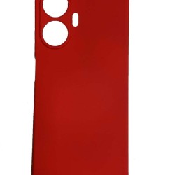 Θήκη Σιλικόνης Soft TPU Back Cover Για Realme C55 Χρώμα: Κόκκινο