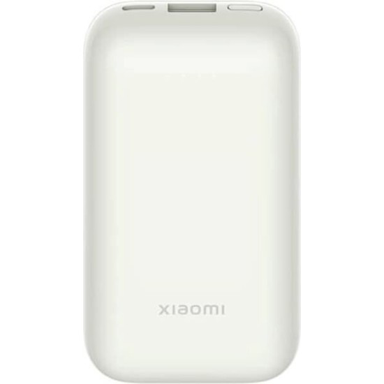 Xiaomi Pocket Edition Pro Power Bank 10000mAh 33W με Θύρα USB-A και Θύρα USB-C Λευκό
