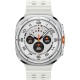 Samsung Galaxy Watch Ultra (2025) Titanium 47mm Αδιάβροχο με eSIM και Παλμογράφο (Λευκό)