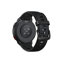 Mibro GS Pro Stainless Steel Αδιάβροχο Smartwatch με Παλμογράφο (Μαύρο)