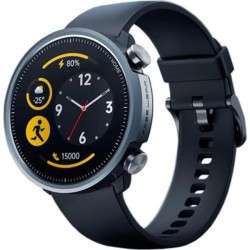 Mibro A1 45mm Αδιάβροχο Smartwatch με Παλμογράφο (Μαύρο)