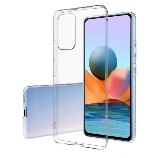 Θήκη Silicone Slim 0,5mm Clear - Xiaomi Redmi Note 10 Pro