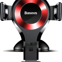 Baseus Βάση Κινητού Αυτοκινήτου Osculum Type Gravity με Ρυθμιζόμενα Άγκιστρα