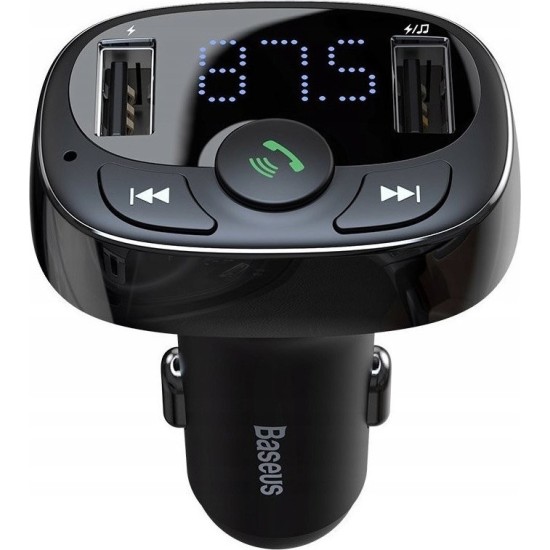 Baseus FM Transmitter Αυτοκινήτου με USB
