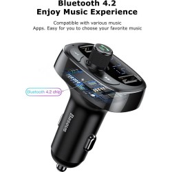 Baseus FM Transmitter Αυτοκινήτου με USB
