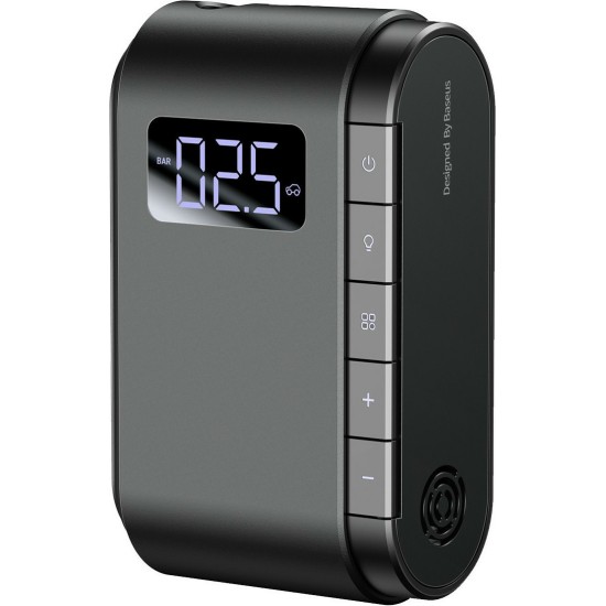 Baseus Τρόμπα Αυτοκινήτου Smart 120PSI Επαναφορτιζόμενη 4000Ah