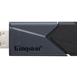 Kingston DataTraveler Exodia Onyx 128GB USB 3.2 Stick Γκρι