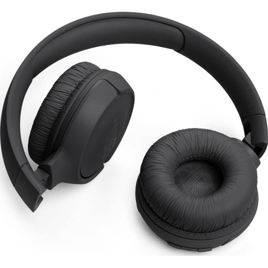 JBL Tune 720BT Ασύρματα/Ενσύρματα Over Ear Ακουστικά με 76 ώρες Λειτουργίας Μαύρα