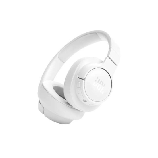 JBL Tune 720BT Ασύρματα/Ενσύρματα Over Ear Ακουστικά με 76 ώρες Λειτουργίας Λευκά