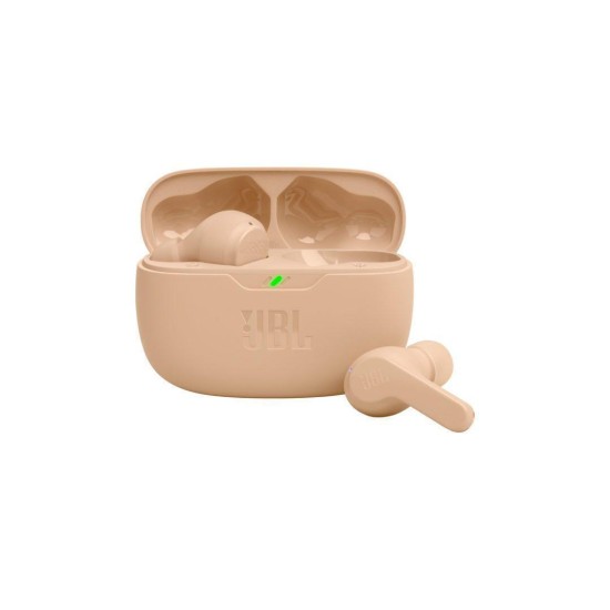 JBL Wave Beam In-ear Bluetooth Handsfree Ακουστικά Μπεζ
