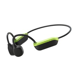 Haylou PurFree Lite Bone Conduction Bluetooth Handsfree Ακουστικά με Αντοχή στον Ιδρώτα Μαύρα
