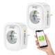 Gosund SP1-H Μονή Εξωτερική Πρίζα Ρεύματος Wi-Fi Λευκή 2 τμχ