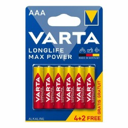 Varta Max Tech Αλκαλικές Μπαταρίες AAA 1.5V 6τμχ